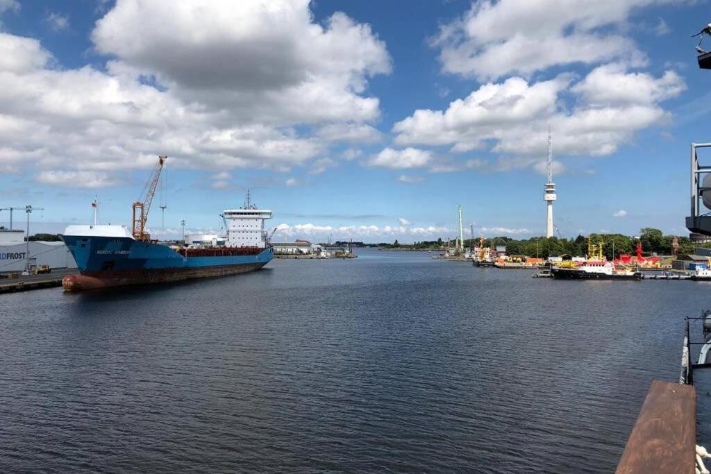 Wilhelms Havenkoje - Gemuetliches Innenstadtappartment Вільгельмсгафен Екстер'єр фото